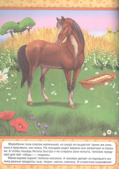 Мамы и малыши (обучающая книжка с наклейками). - фото 5