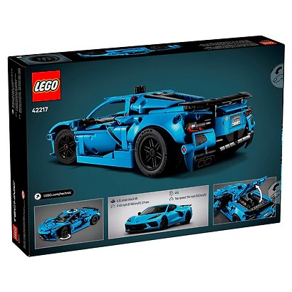 LEGO Technic: Шевроле Корвет Стингрей синий, 732 детали (42217) - фото 5