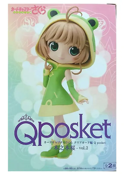 Фигурка Q Posket Cardcaptor Sakura Clear Card Vol.2 Sakura Kinomoto (Ver.B) (BNS831) - фото 2