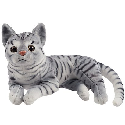 Мягкая игрушка "Котик лежит", 25 см - фото 1
