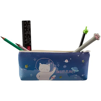 Пенал «Кот в космосе», 8.5 х 21.5 см - фото 3