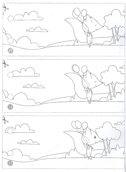 Однажды в зоопарке. Книжка-раскраска - фото 4