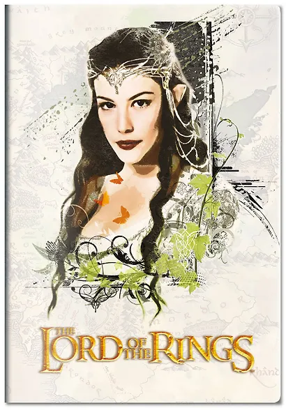 Обложка для паспорта. Властелин колец. Арвен - фото 2