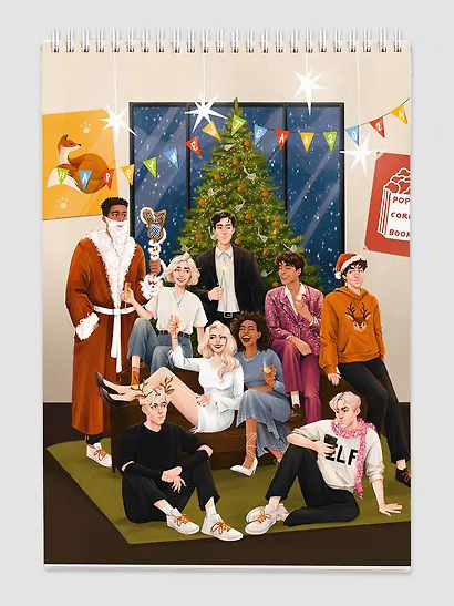 В КЛЕТКУ Блокнот "Happy New Tear" - фото 1