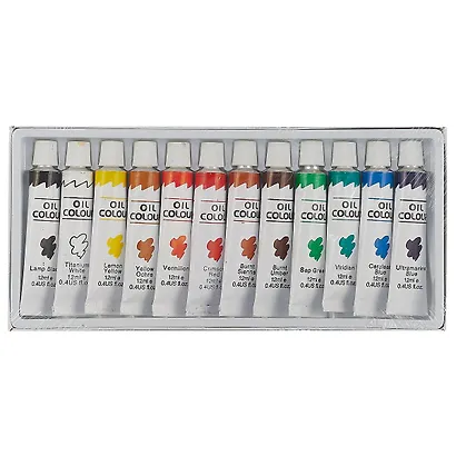 Набор масляных красок «Арт идея», 12 цветов - фото 2