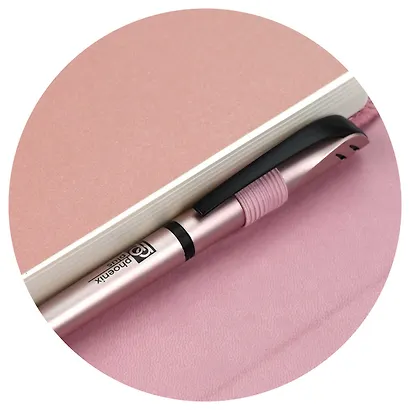 Ежедневник недат. А5 160л "Шеврет делавэ" розовый, кожзам, тв.переплет, блинтовое тиснение, декор.кнопка, декор.молния, магнит.клапан, петля для ручки, офсет, ляссе - фото 10