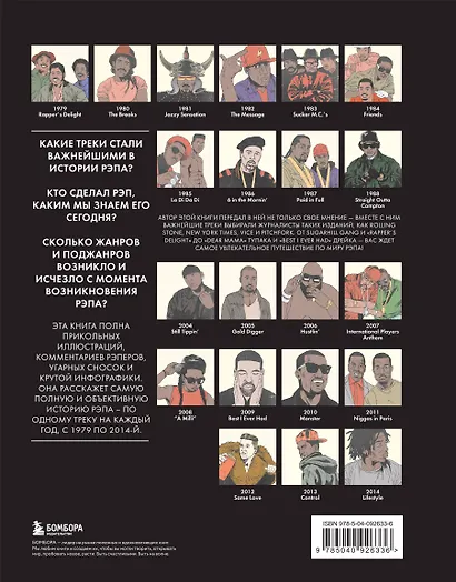 Энциклопедия рэпа. Год за годом. Самые важные треки c 1979 года: обсуждение и подробный разбор - фото 2