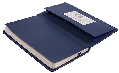 Планинг недат. 64л "Joy Book" спелая голубика, карманный, иск.кожа 7Б, скругл.углы, тонир.блок, резинка, офсет, ляссе - фото 3