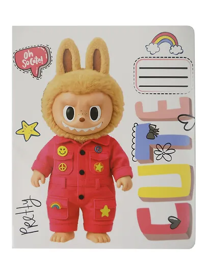 Тетрадь 12 листов в клетку "Кидз Бэй. Монстрики-милашки" скрепка, в ассортименте - фото 6