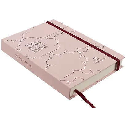 Visual planner: Цели. Мечты. Достижения. Позитивный ежедневник от @lulyaka.blog (розовый жемчуг) - фото 2