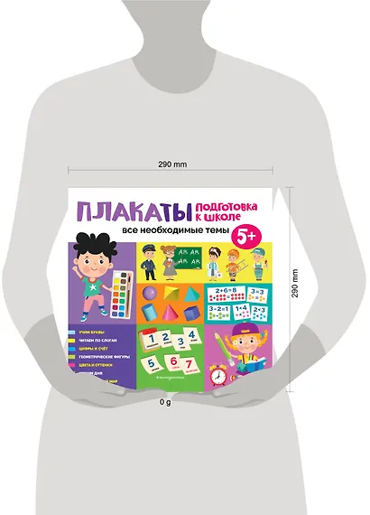 Плакаты. Подготовка к школе. Все необходимые темы - фото 6