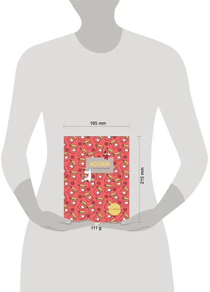 Дневник читательский 32л. "Муми-Тролли. Варенье" со стикерами, на скрепке - фото 7