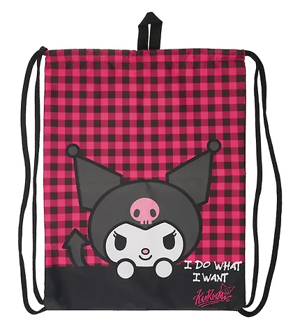 Мешок для сменной обуви Centrum, Kuromi, 1 отделение - фото 4