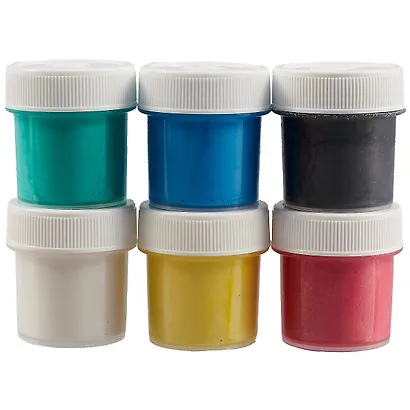 Краски акриловые 6цв 20мл "Хобби" перламутр, к/к - фото 4