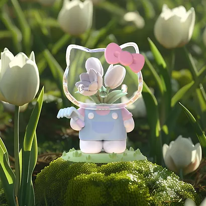 Фигурка коллекционная Mighty Jaxx Sanrio Hello Kitty Series в ассортименте (коробка) (65513) - фото 12