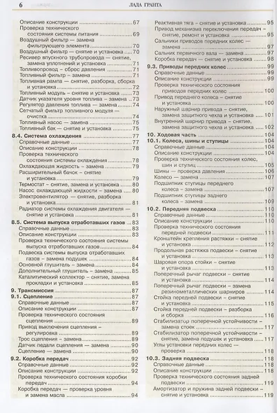 Автомобили Лада Гранта. Эксплуатация, обслуживание, ремонт - фото 5