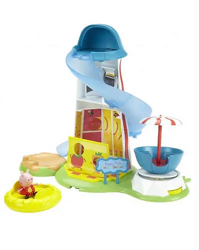 Игровой набор Росмэн т.м. Peppa Pig Водная горка. Луна Парк - фото 1