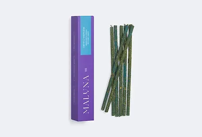 Магические голубые свечи с чабрецом Maluna (7шт) (Творческий потенциал,Интуиция,Защита) (2024) - фото 3