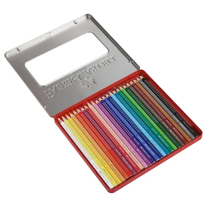 Карандаши цветные Faber-Castell, Grip, 24 цвета - фото 6