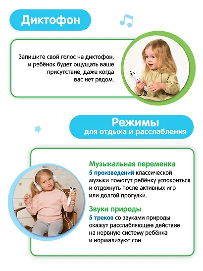 Панда Тичи. Интерактивная игрушка-тренажёр для запуска и постановки речи - фото 7