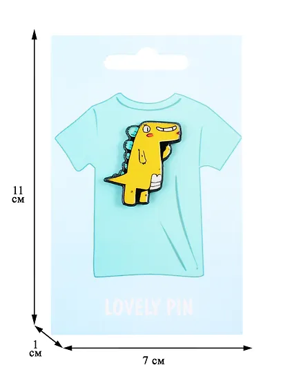 Значок Дино (акрил) - фото 3