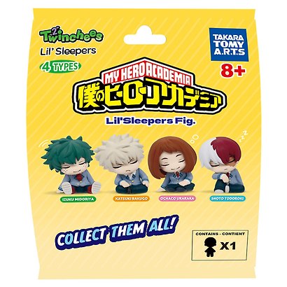 Фигурка коллекционная Twinchees Моя геройская академия MY HERO ACADEMIA Lil’ Sleepers в ассортименте (5см) (69029) - фото 3