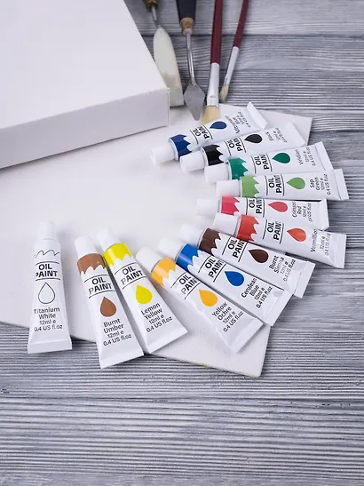 Набор масляных красок «Арт идея», 12 цветов - фото 5