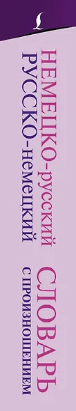 Немецко-русский. Русско-немецкий словарь с произношением - фото 5