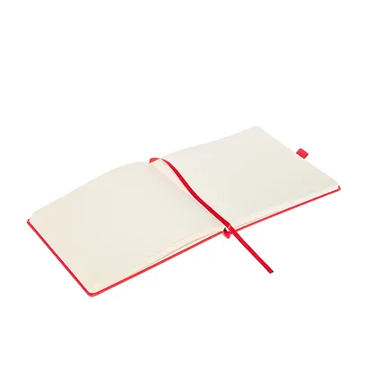Скетчбук 20*20 80л "Sketchmarker" красный, 140г/м2, слоновая кость, тв.обл. - фото 3