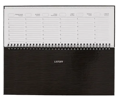 Планинг недат. 56л "Планинг" настольный, 7БЦ, глянц.лам, евроспираль, офсет - фото 5