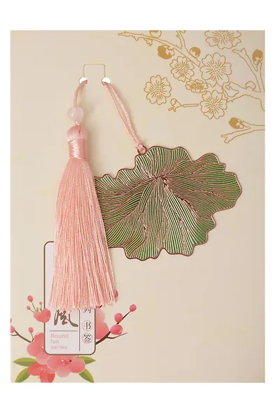 Закладка для книг с подвеской Цветок (металл) (12-D3-8104-202510-STB-77) - фото 1