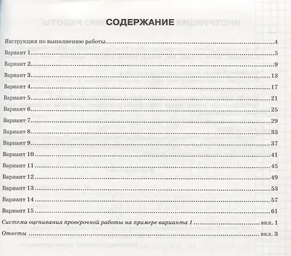 Математика. 6 класс. Всероссийская проверочная работа. Тренажер по выполнению типовых заданий. 15 вариантов заданий. Подробные критерии оценивания. Ответы - фото 2