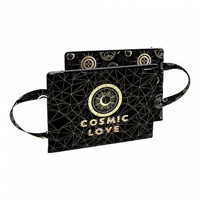 Папка для тетрадей  Erich Krause "Magic Sky", молния, ручка, А4 - фото 1