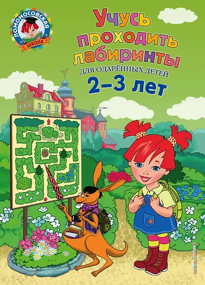 Учусь проходить лабиринты: для детей 2-3 лет - фото 1