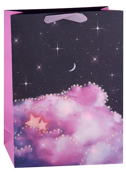 Пакет А3 46*33*10 "Bright night" дет., бум.мат - фото 1