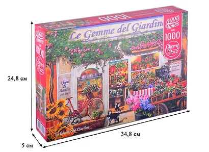 Пазл 1000 дет. Жемчужина сада  Cherry Pazzl 30042 - фото 2