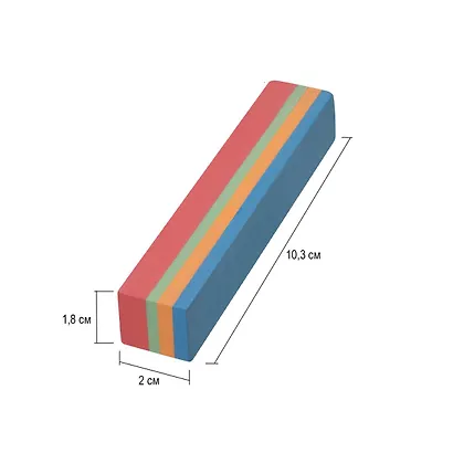 Мелки цветные 04цв асфальтные "Радужные", к/к, подвес, Мульти-Пульти - фото 6