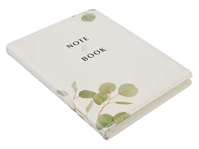 Блокнот для записей А5 в клетку, 96 листов "Flowers" твердая обложка, белый, с ляссе - фото 8