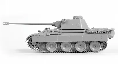 Сборная модель Немецкий средний танк T-V Пантера Ausf.D, 5010, ЗВЕЗДА - фото 4