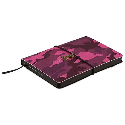 Записная книжка Escalada «Камуфляж. Малиновый металлик», 96 листов, А6 - фото 2