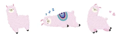 Пенал бензиновый Hello llama - фото 4