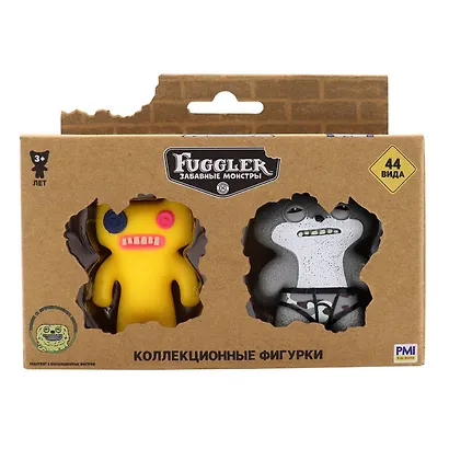 Коллекционные фигурки Fugglers Усталый волк, Задира (2шт) (FG2015A) - фото 1