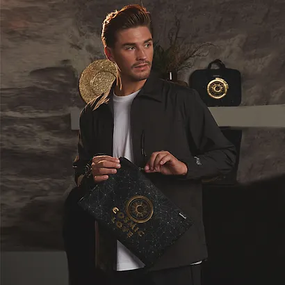 Папка для тетрадей  Erich Krause "Magic Sky", молния, ручка, А4 - фото 2