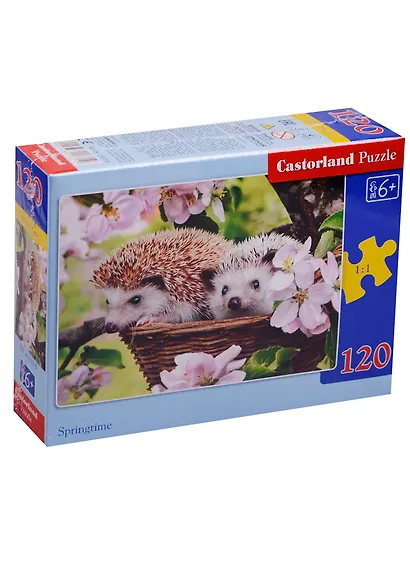 Пазл Castorland MIDI Ежики 120эл. В-13319 - фото 3