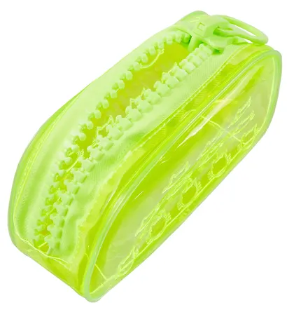 Пенал-косметичка "Kitty" с большой молнией, неон, ассорти - фото 3