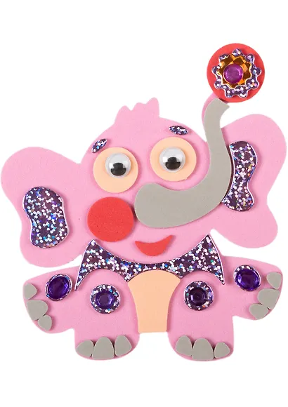 Аппликация Игрушки на магнитах "Слон. Жираф" - фото 7