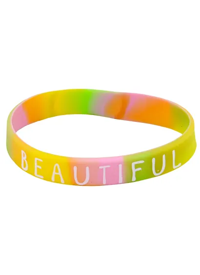 Браслет Beautiful (градиент) (силикон) (20,2 см) - фото 1