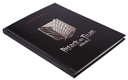 Книга для записей А5 80 листов, клетка, "Атака Титанов" - фото 2