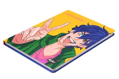Скетчбук 205*246 64л "Краш" 120г/м2, тв.обложка - фото 2