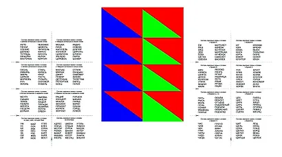 Карты для фонетического разбора (фонетические схемы и примеры слов): 4 карты - фото 1